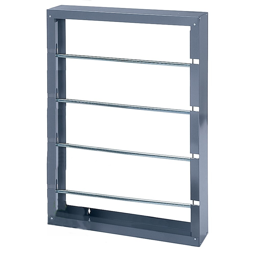 Pico 0022A  Empty 4 Rod Wire Spool Metal Storage / Dispenser Rack 26" wide x 37" tall x 6" deep