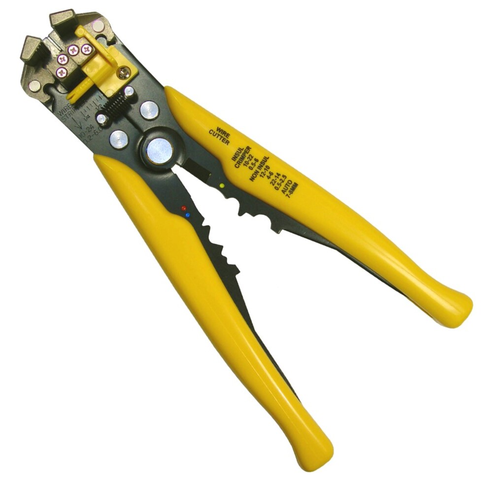 Pico 0390T  Self Adjusting Wire Stripper Cuts & Strips 24-10 AWG Wire with Easy To Adjust Stripping Length 1 per Bag