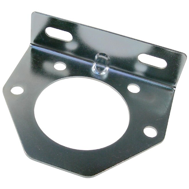 Pico 0702A Metal Trailer Connector Bracket for 7 Pole Connector 20 per Package Pico 0702A Metal Trailer Connector Bracket for 7 Pole Connector 20 per Package
