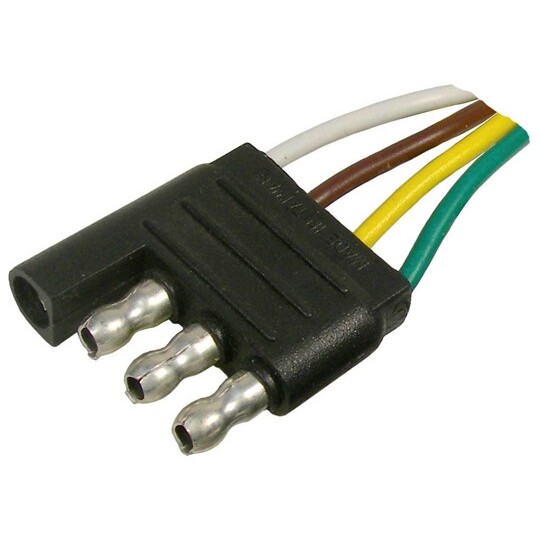 Pico 0713PT  4-Way Male Trailer Electrical Connector 6" Lead