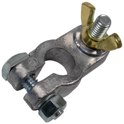 Pico 0826L 5/16" Universal Marine Wing Nut Negative Lead Battery Terminal 10 Per Card Pico 0826L 5/16" Universal Marine Wing Nut Negative Lead Battery Terminal 10 Per Card