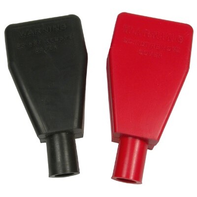 Pico 0849PT  Battery Cable Protector Boots 4-6 Gauge Red & Black 1 Set per Package