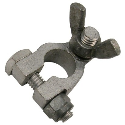 Pico 0878C  3/8" Positive and 5/16" Negative Universal Marine Brass Battery Terminal Set 5 Sets Per Box