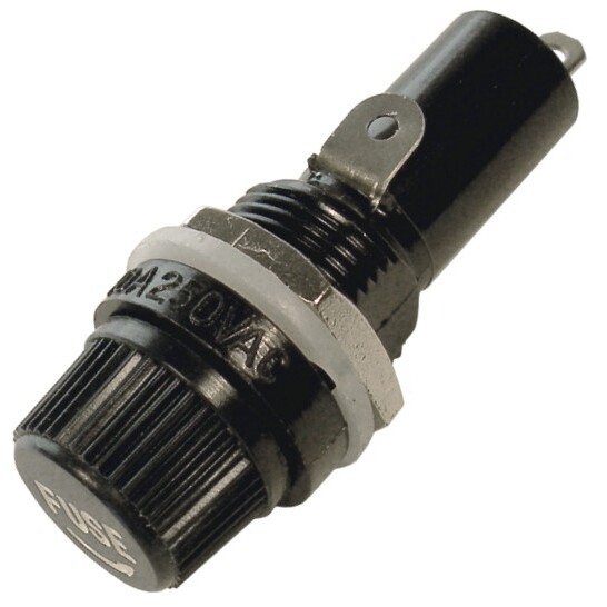 Pico 0922PT 10-15 AMP Panel / Dashboard Mount Glass Tube Fuse Holder Pico 0922PT 10-15 AMP Panel / Dashboard Mount Glass Tube Fuse Holder