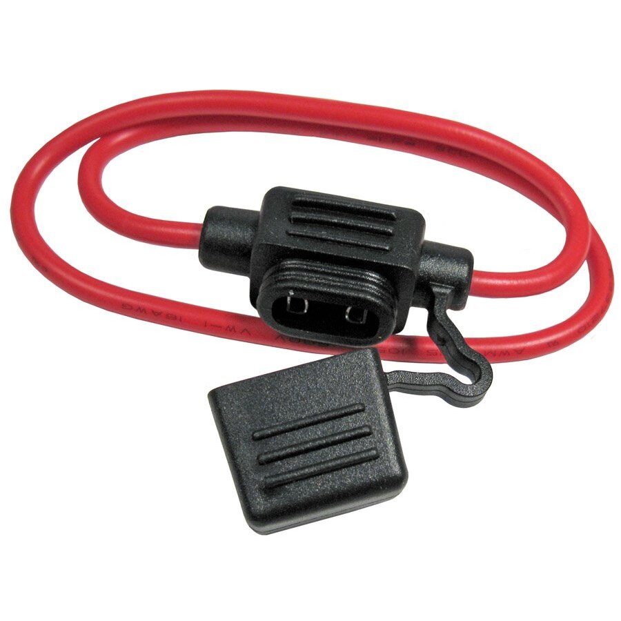 Pico 0959PT  10 AMP In-Line Micro 2 Blade Fuse Holder with Dust Cap 16 AWG 1 Per Package