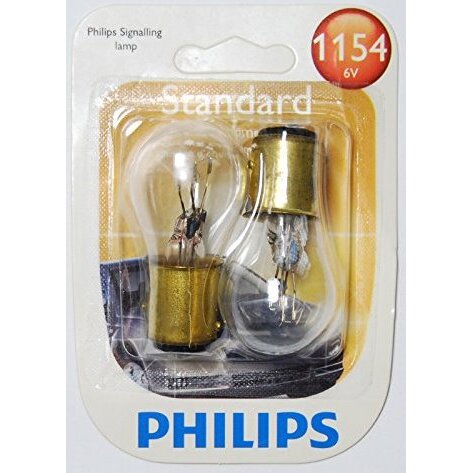 Philips 1154  Standard Miniature Bulbs - 2 Bulbs per Package (1154B2)