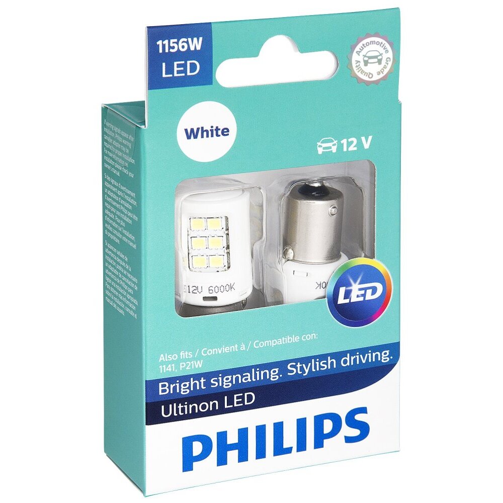 Philips 1156WLED  Ultinon LED - White - 2 per Package