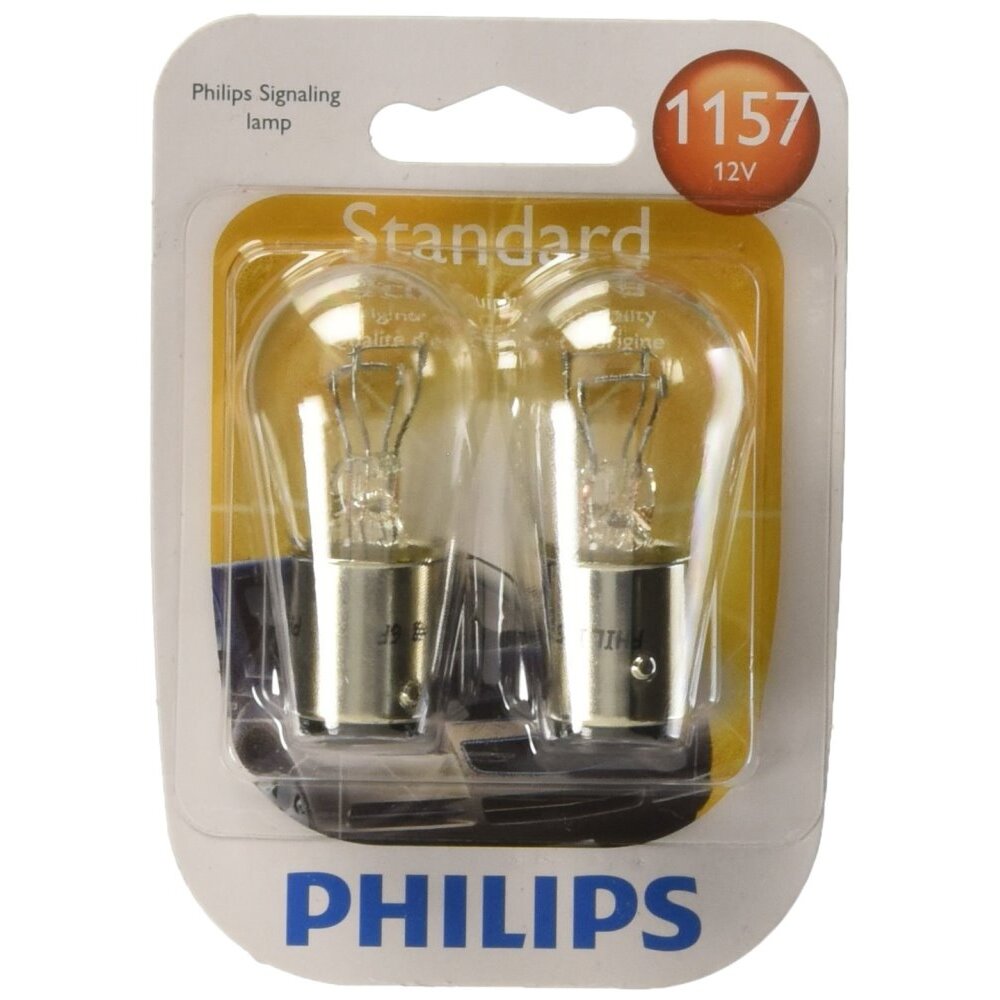 Philips 1157  Standard Miniature Bulbs - 2 Bulbs per Package (1157B2)