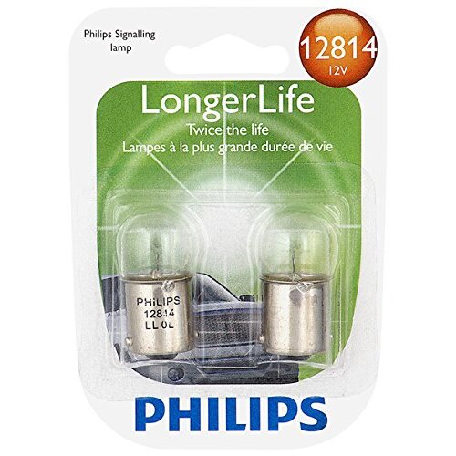 Philips RC10W  LongerLife Miniature Bulbs - 2 Bulbs per Package (12814LLB2)