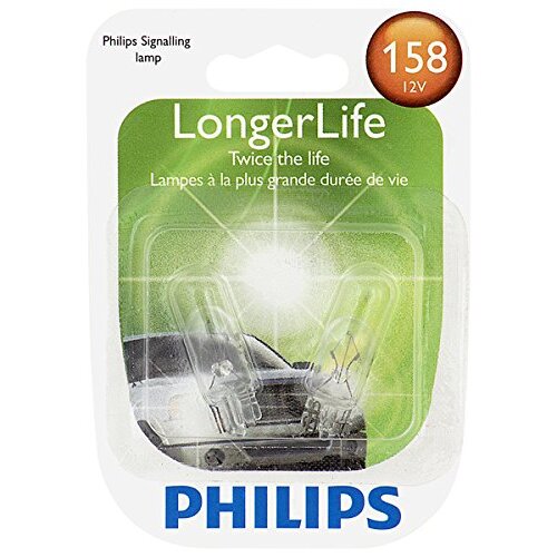 Philips 158LL Miniature Bulbs - 2 Bulbs per Package (158LLB2) Philips 158LL Miniature Bulbs - 2 Bulbs per Package (158LLB2)