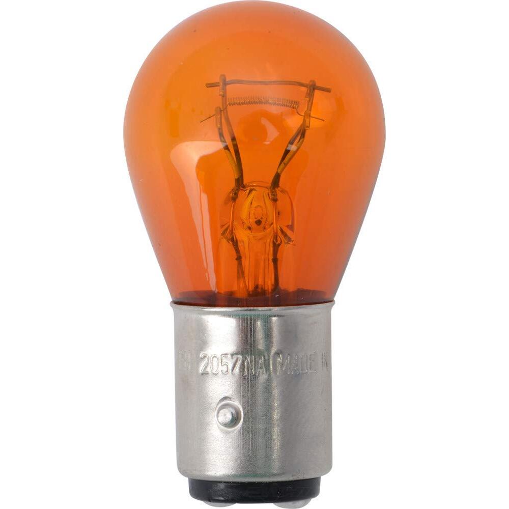 Philips 2057NA  Standard Miniature Bulbs - Natural Amber - 2 Bulbs per Package (2057NAB2)