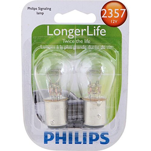 Philips 2357LL  LongerLife Miniature Bulbs - 2 Bulbs per Package (2357LLB2)