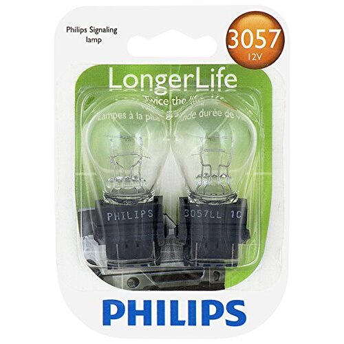 Philips 3057LL  LongerLife Miniature Bulbs - 2 Bulbs per Package (3057LLB2)