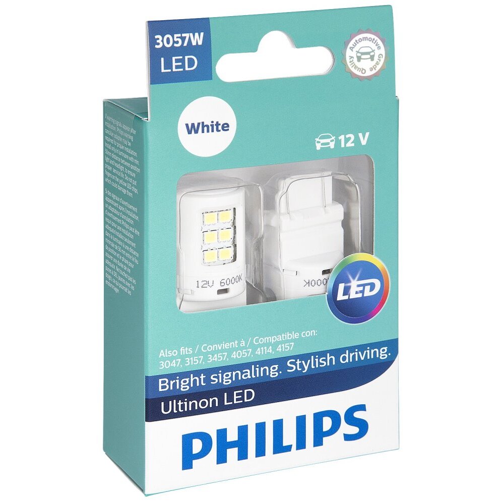Philips 3057WLED  Ultinon LED - White - 2 per Package