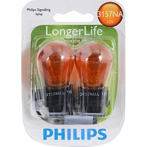 Philips 3157NALL  LongerLife Miniature Bulbs - Natural Amber - 2 Bulbs per Package (3157NALLB2)