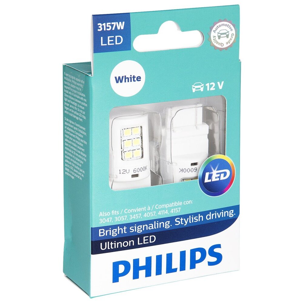Philips 3157WLED  Ultinon LED - White - 2 per Package
