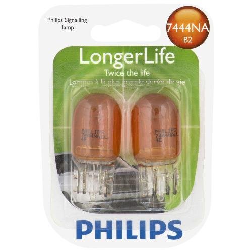 Philips 7444NALL LongerLife Miniature Bulbs - Natural Amber - 2 Bulbs per Package (7444NALLB2) Philips 7444NALL LongerLife Miniature Bulbs - Natural Amber - 2 Bulbs per Package (7444NALLB2)