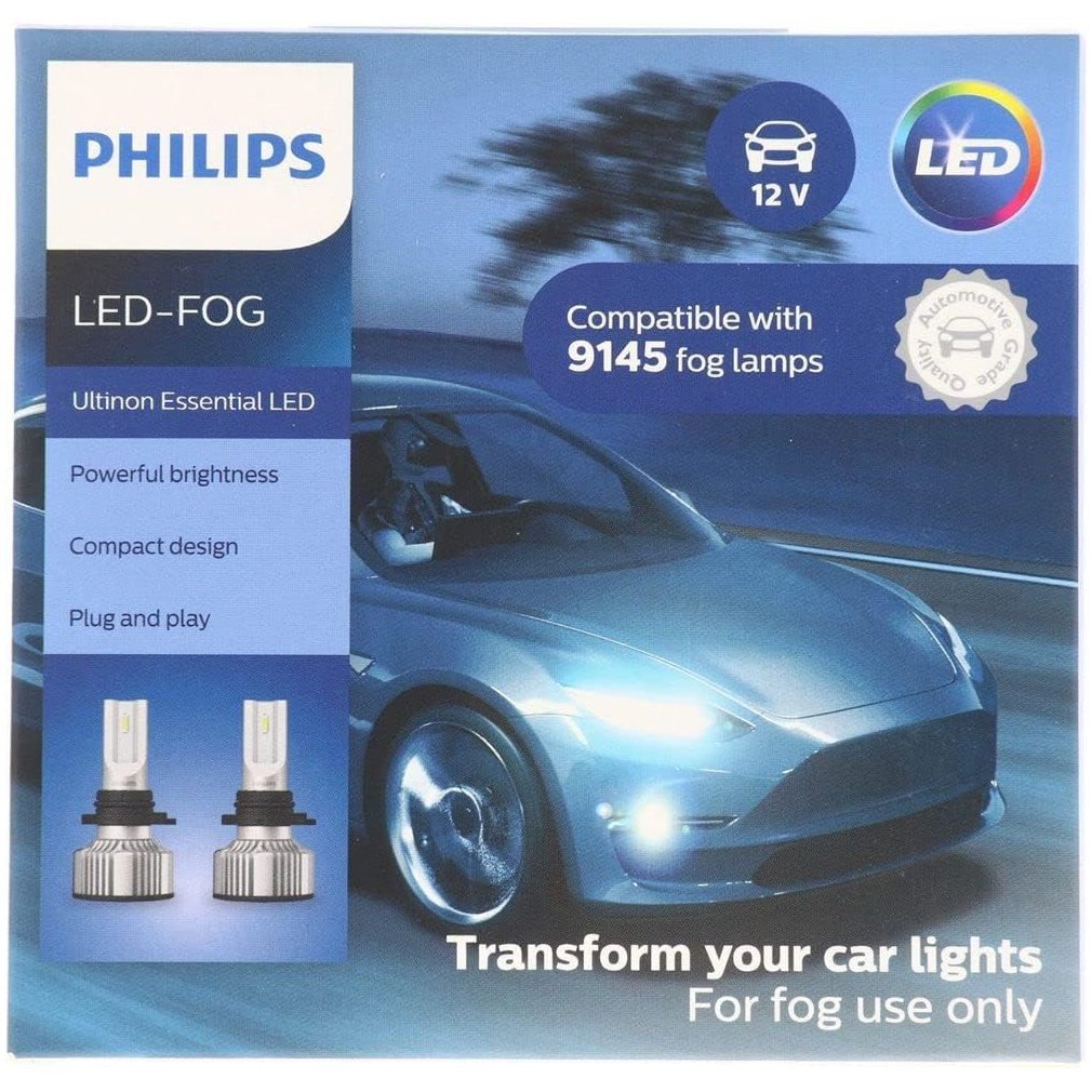 Philips 9145  Ultinon Essential LED Fog Lights - 2 per Package