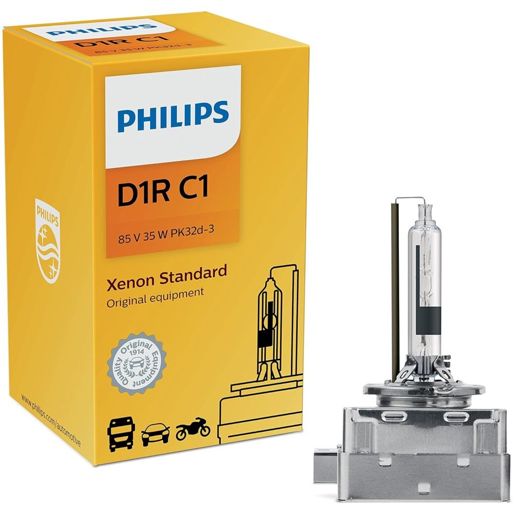 Philips D1R  Standard Xenon HID Headlight Bulb - 1 per Package (D1RC1) (85409C1)