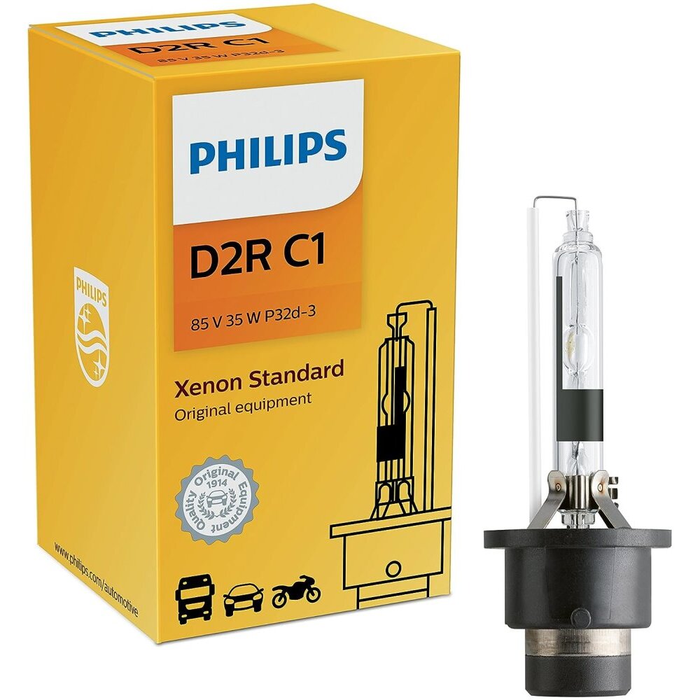 Philips D2R  Standard Xenon HID Headlight Bulb - 1 per Package (D2RC1) (85126C1)