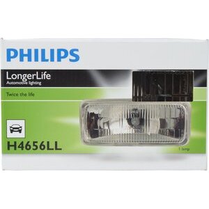 Philips H4656 LongerLife Upgrade Sealed Beam Headlight Bulb - 1 per Box (H4656LLC1) Philips H4656 LongerLife Upgrade Sealed Beam Headlight Bulb - 1 per Box (H4656LLC1)