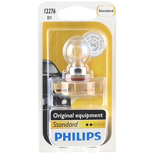 Philips PSX24W  Standard Halogen Replacement Fog / Driving Light  Bulb - 1 per Package (PSX24WB1) (12276B1)