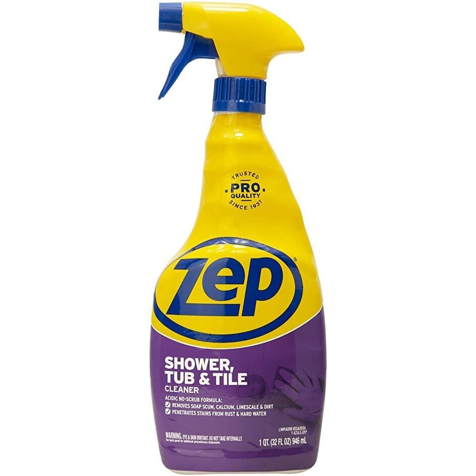 Zep Commercial ZUSTT32PF  Shower, Tub & Tile Cleaner - 32-oz Bottle