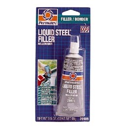 Permatex 25909  Liquid Metal Filler - 3.5 oz Tube (LS1)