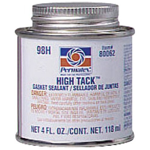 Permatex 80062 High Tack Gasket Sealant - 4 oz Brush-top Can (98H) Permatex 80062 High Tack Gasket Sealant - 4 oz Brush-top Can (98H)