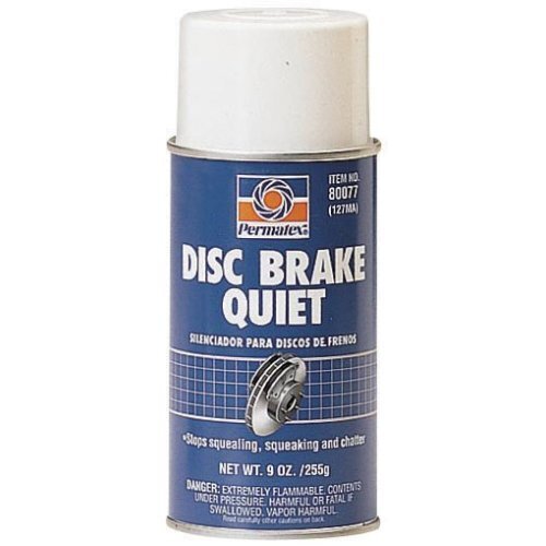 Permatex 80077 Disc Brake Quiet - 12 oz Aerosol Can 9 oz net wt. (127MA) Permatex 80077 Disc Brake Quiet - 12 oz Aerosol Can 9 oz net wt. (127MA)