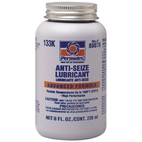 Permatex 80078 Anti-Seize Lubricant - 8 oz Brush-top Bottle (133K) Permatex 80078 Anti-Seize Lubricant - 8 oz Brush-top Bottle (133K)