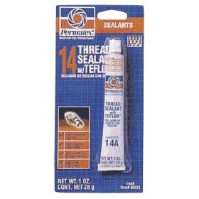 Permatex 80631  Thread Sealant with PTFE - 1 oz Tube (14A)