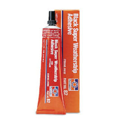 Permatex 81850  Black Super Weatherstrip Adhesive - 5 oz Tube (82)