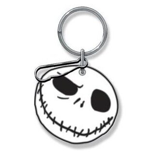 PlastiColor 4262R01 Enamel Key Chain with Nightmare Before Christmas PlastiColor 4262R01 Enamel Key Chain with Nightmare Before Christmas
