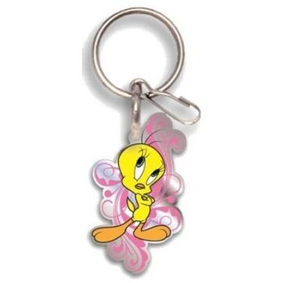 PlastiColor 4274R31  Enamel Key Chain with Tweety Bird Regal
