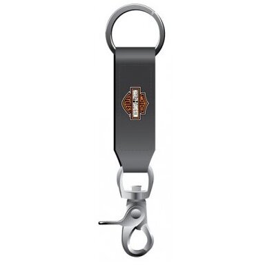 PlastiColor 4374R01  Key Chain Strap with Harley Davidson Logo
