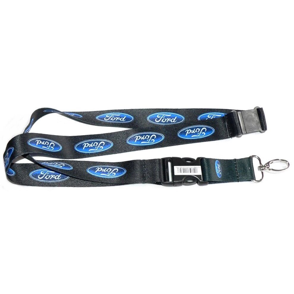 PlastiColor 4432R01  Lanyard Key Chain with Ford Logo