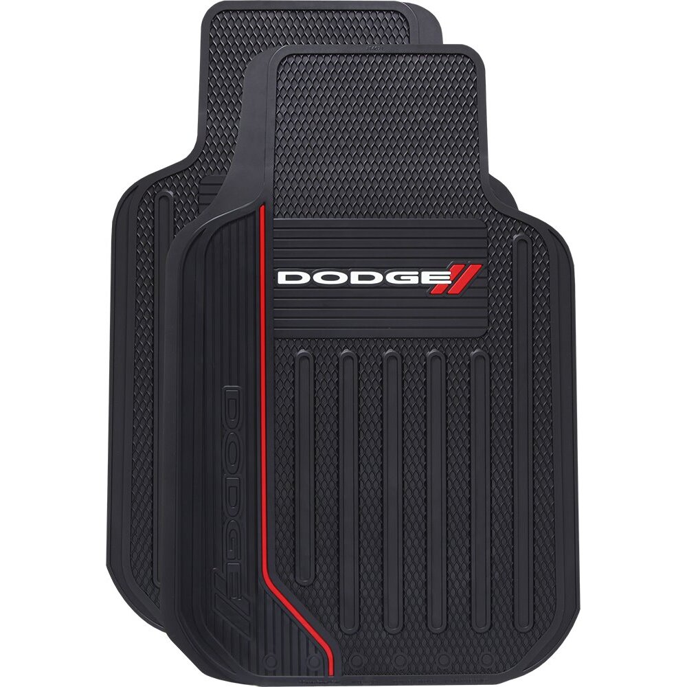Plasticolor 1619R01  Dodge Elite Floor Mats with Dodge Logo