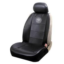 PlastiColor 8596R01  Sideless Seat Cover 3 Piece Design with Harley-Davidson Skull Logo