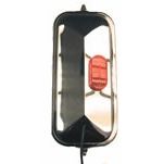 Open Road 20641 7" x 16" Stainless Steel Pyramid Back Heated & Lighted West Coast Mirror - Drivers Side Open Road 20641 7" x 16" Stainless Steel Pyramid Back Heated & Lighted West Coast Mirror - Drivers Side