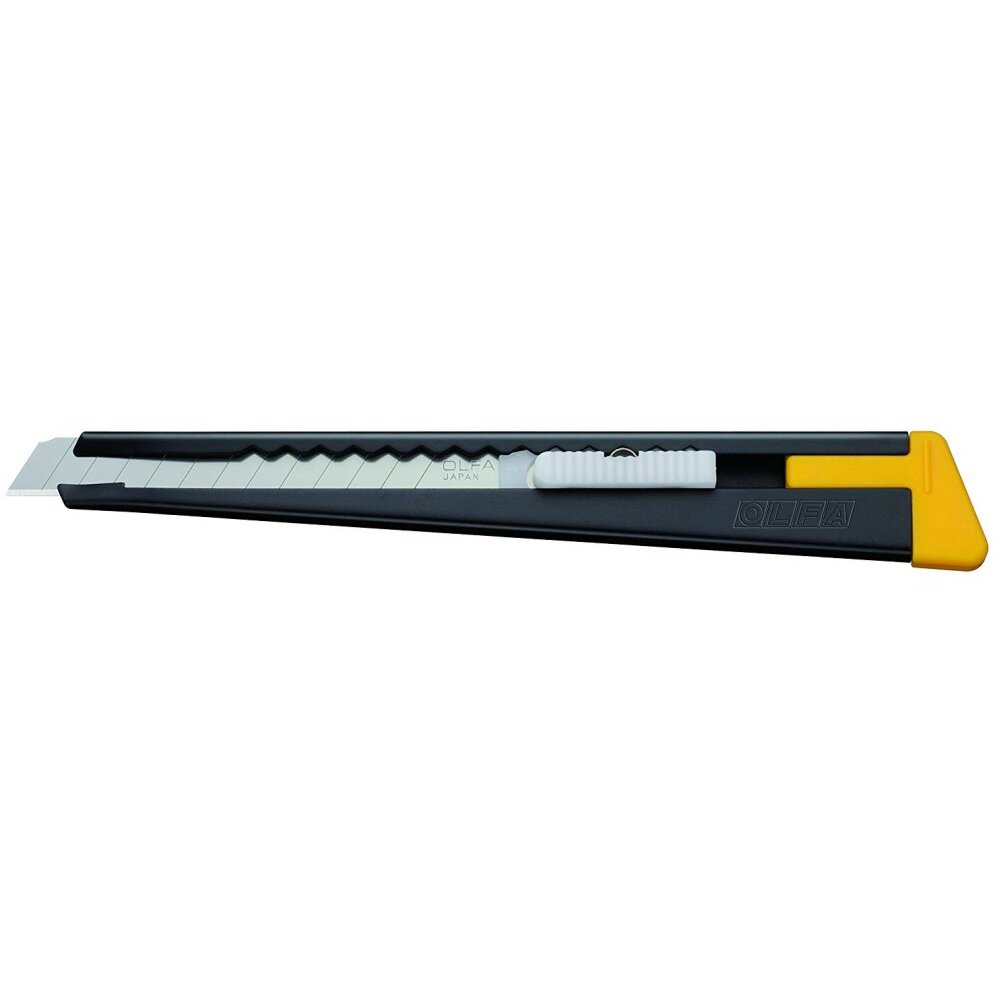 Olfa 5001 9mm Multi-Purpose Metal Handle Precision Snap-Blade Knife (180) Olfa 5001 9mm Multi-Purpose Metal Handle Precision Snap-Blade Knife (180)