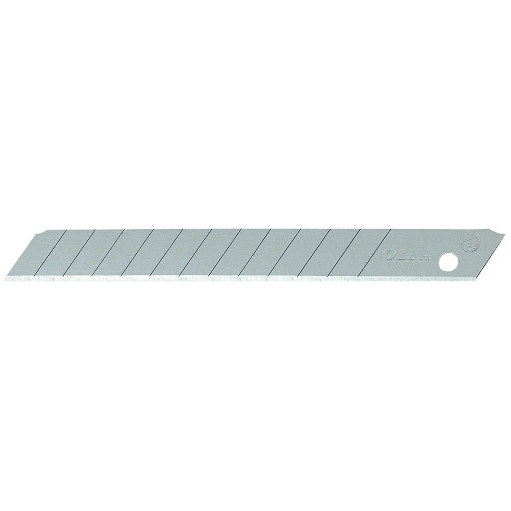 Olfa 5010  9mm Replacement Precision Silver Snap-Off Blades - 10 per Package (AB-10B)