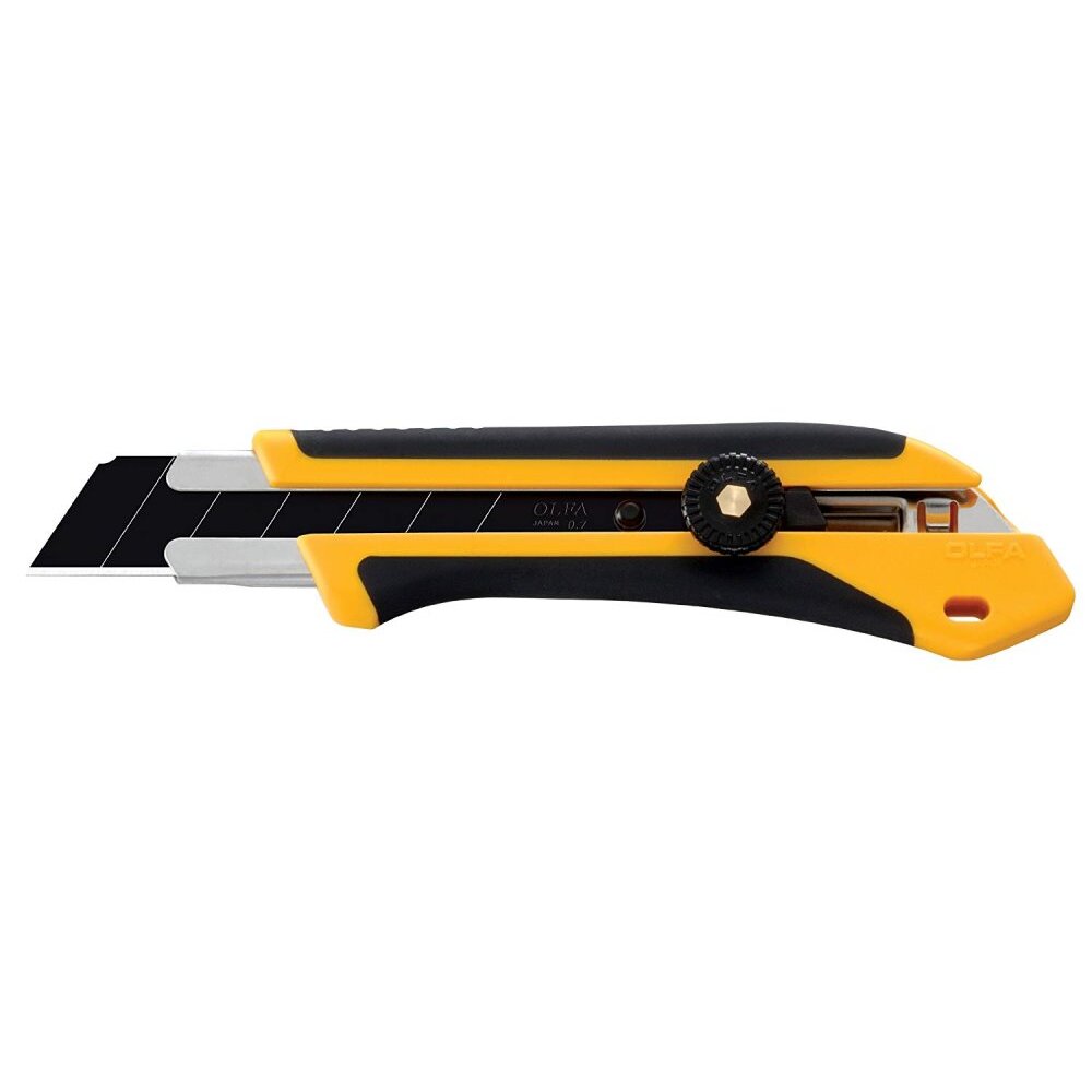 Olfa 1071858  25mm Fiberglass-reinforced Ratchet-lock Snap-off Utility Knife (XH-1)