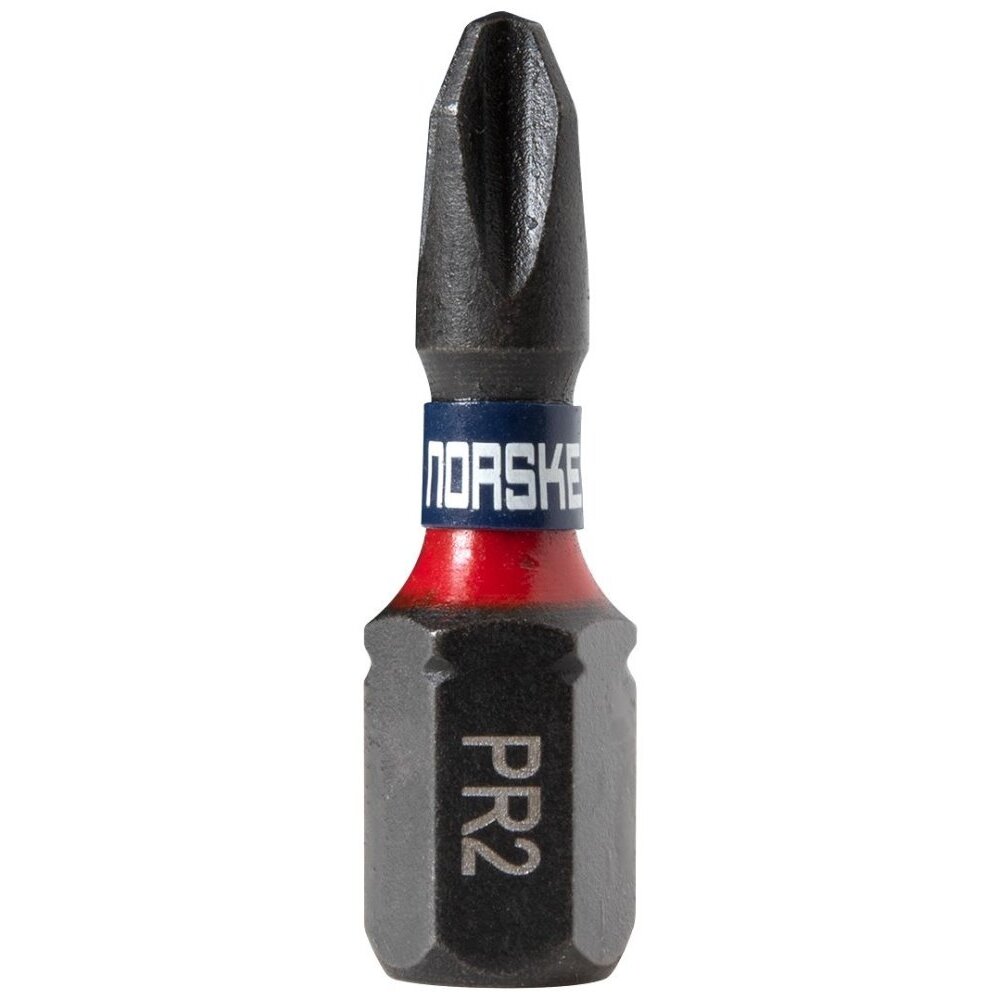 Norske Tools  NIBBI054  1" x #2 Phillips Drywall Insert Impact Torsion Driver Bits  25 per Package