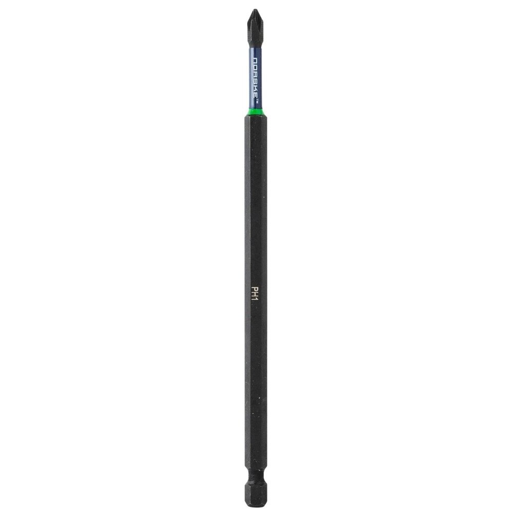Norske Tools NIBBI076 6" x #1 Phillips Power Impact Torsion Driver Bits Norske Tools NIBBI076 6" x #1 Phillips Power Impact Torsion Driver Bits