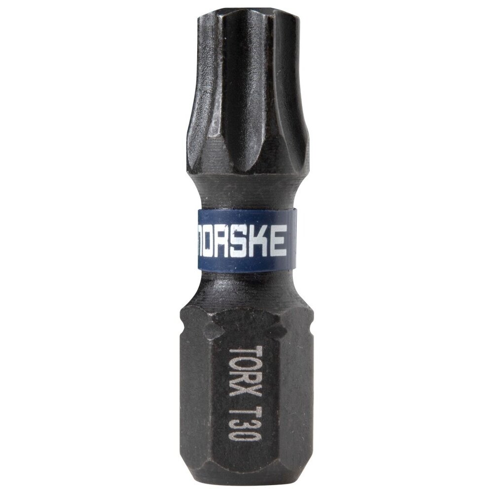 Norske Tools  NIBBI105 1" x T30 Insert Impact Torsion Driver Bits - 25 per Package