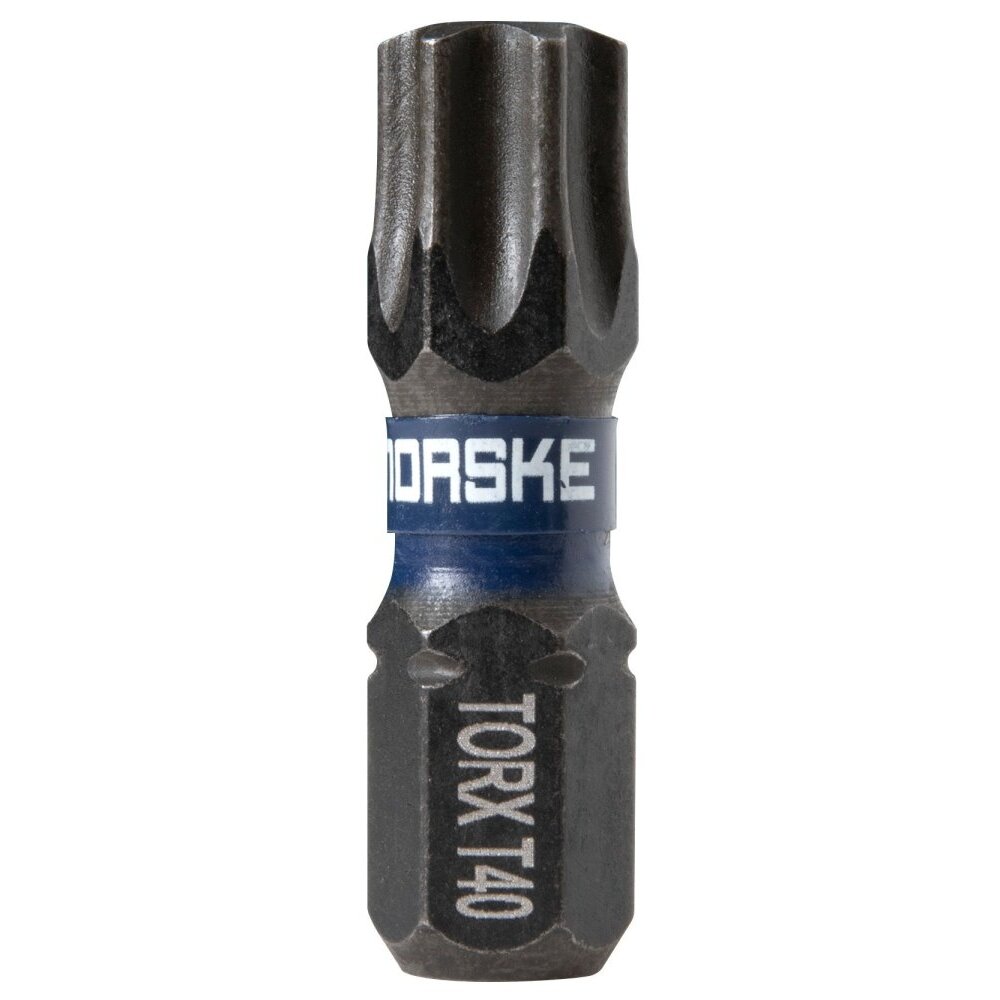 Norske Tools  NIBBI106 1" x T40 Insert Impact Torsion Driver Bits - 25 per Package