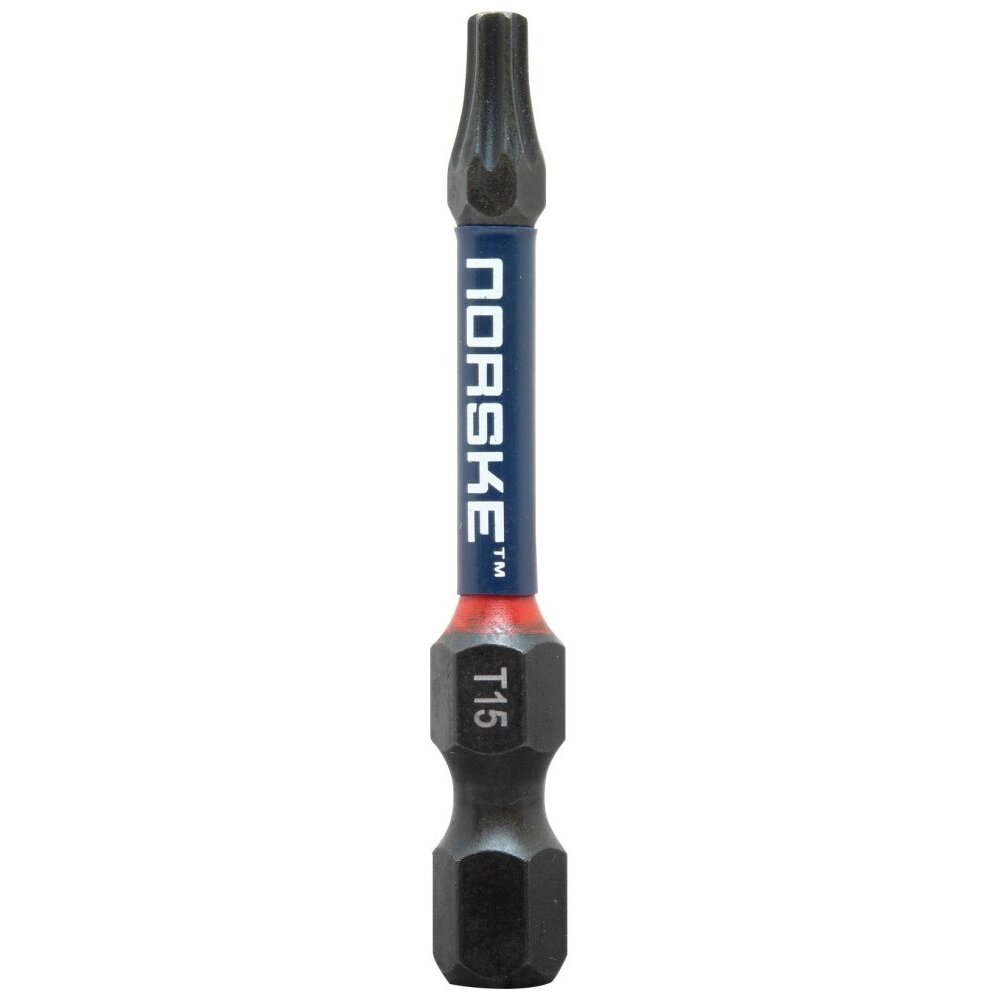 Norske Tools  NIBBI112 2" x T15 Power Impact Torsion Driver Bits - 10 per Package