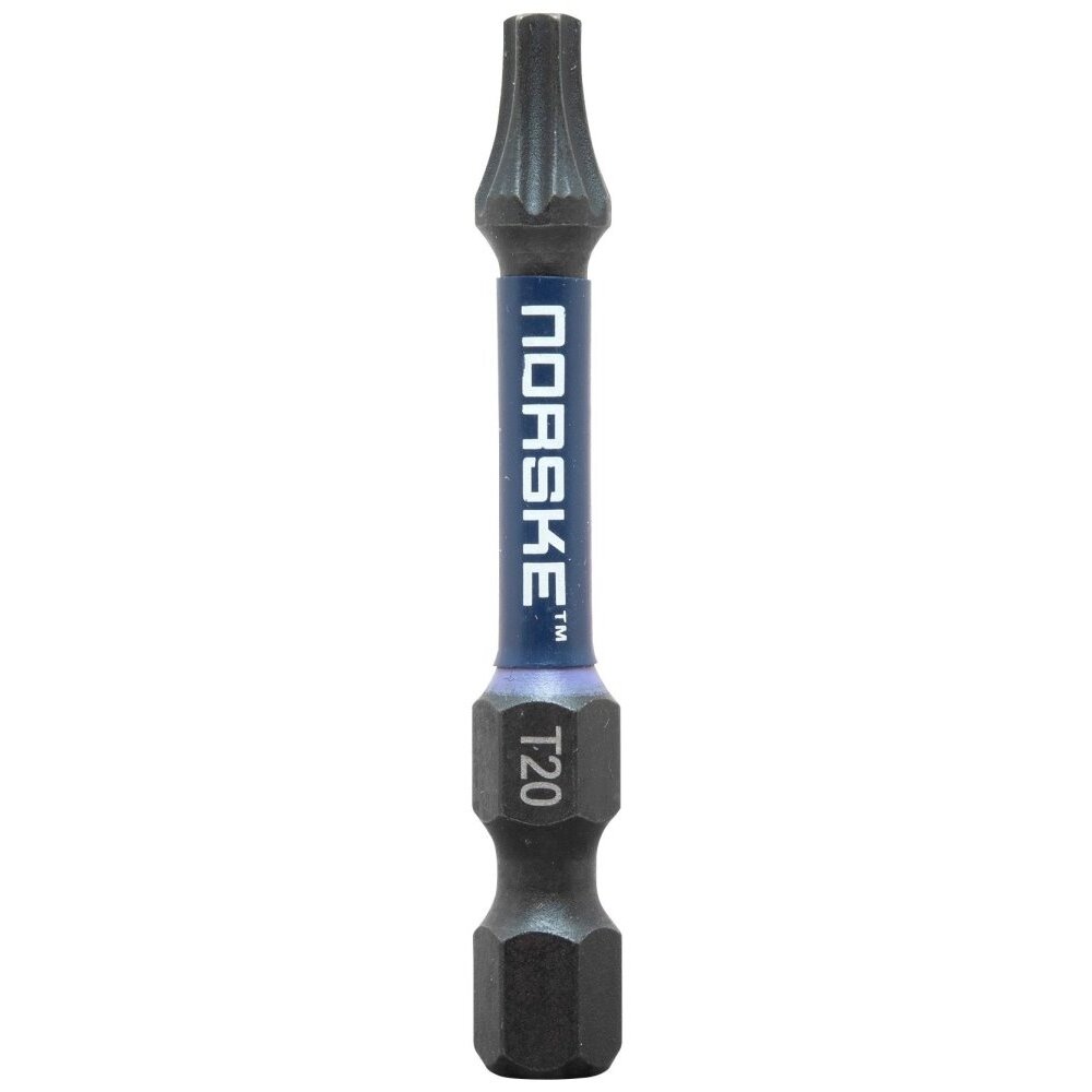 Norske Tools  NIBBI113 2" x T20 Power Impact Torsion Driver Bits - 10 per Package