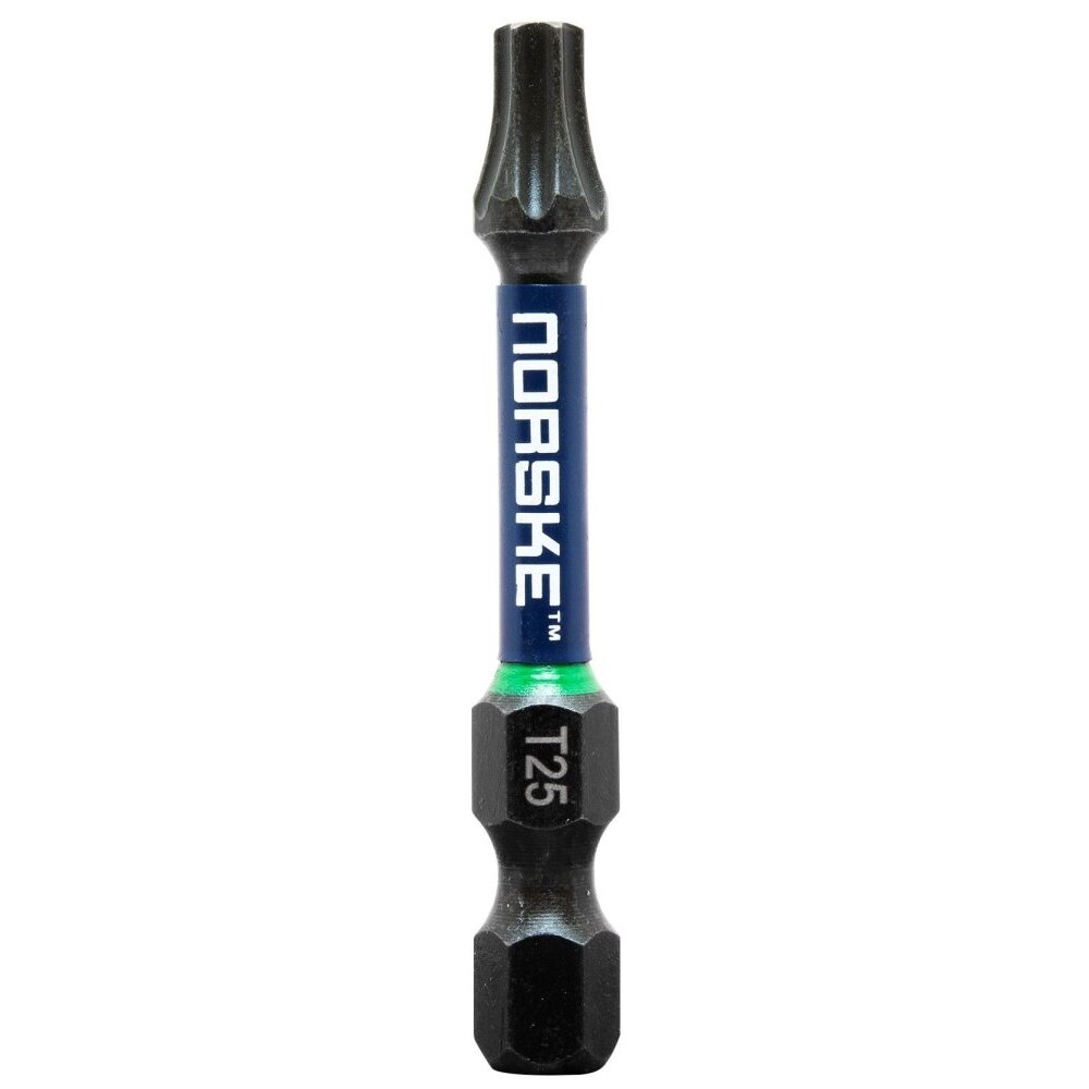 Norske Tools  NIBBI114 2" x T25 Power Impact Torsion Driver Bits - 10 per Package